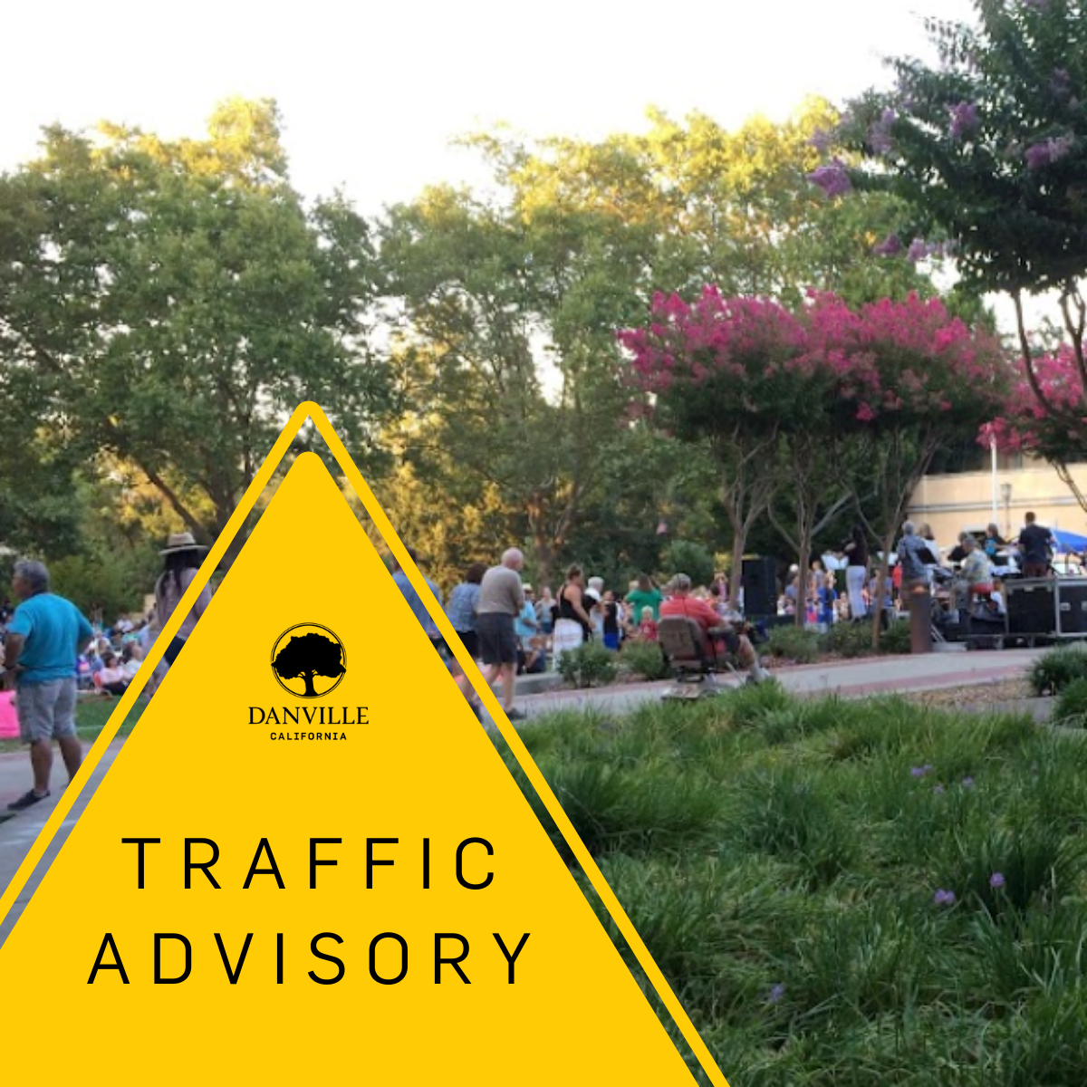 Traffic Advisory Health & Wellness Day on the Green