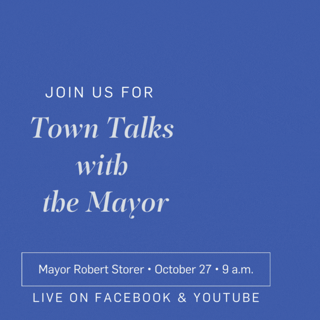 Town Talks with the MayorOct27