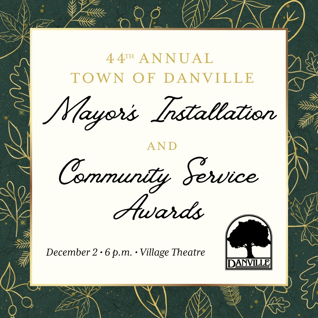 Annual Town of Danville Mayor’s Installation