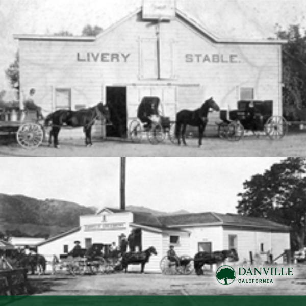 historical black and white photo of School Street