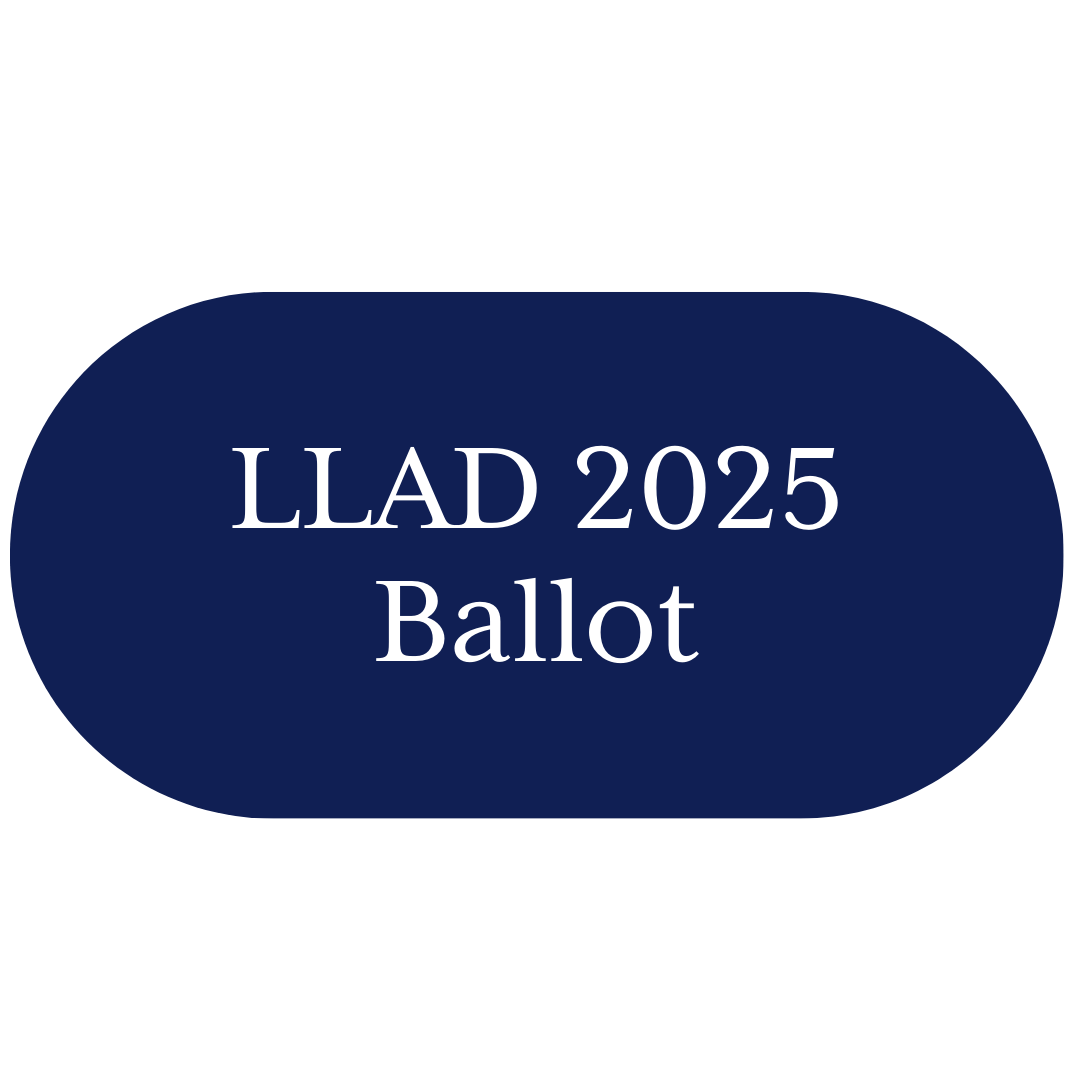 LLAD 2025 Ballot Button