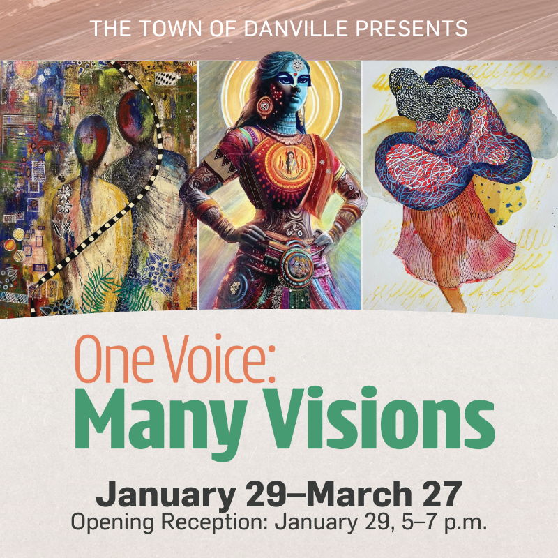 One Voice Many Visions Art Exhibition January 29 to March 27