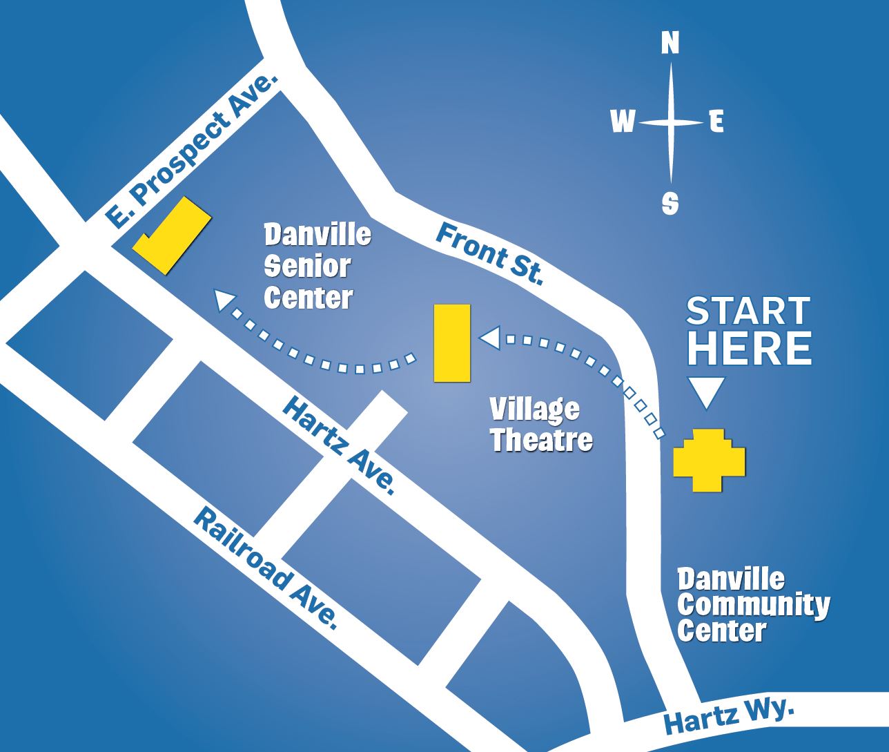 Map of Locations of the 2026 Rec Expo